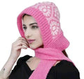 Stylish Woolen Hooded Scarf for Women