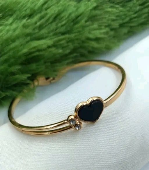 (Copy) Luxury Gold Plated Bracelet Combo Set for Women | Love & Infinity Design Bangles