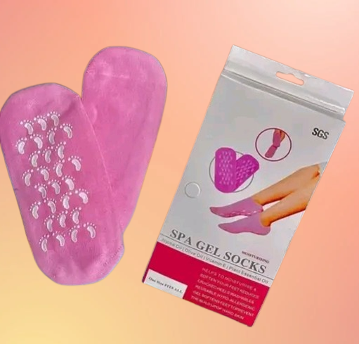 Moisturizing Spa Gel Socks for Cracked Heels – Soft & Smooth Feet