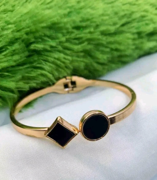 (Copy) Luxury Gold Plated Bracelet Combo Set for Women | Love & Infinity Design Bangles