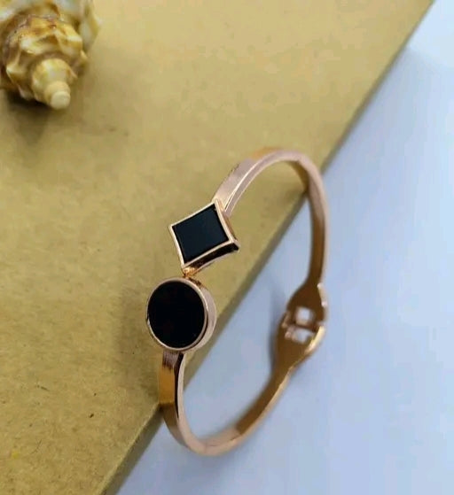 (Copy) Luxury Gold Plated Bracelet Combo Set for Women | Love & Infinity Design Bangles