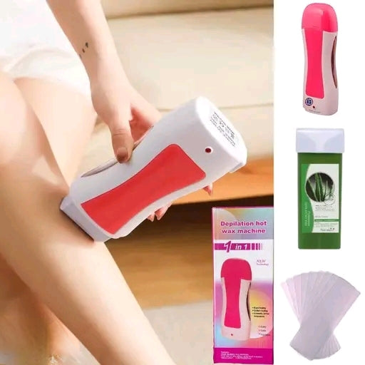 Roll-On Wax Heater Machine for Women & Men | Hot Wax Hair Removal Kit at Home