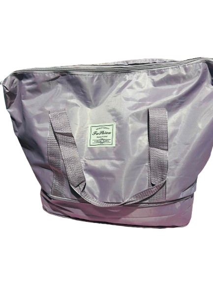 Large Capacity Purple Tote Bag for Women | Stylish Shoulder Handbag for Office, College & Travel